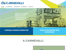 Tablet Screenshot of carnevalli.com